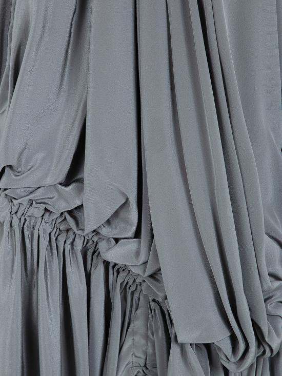 26SS 발망 숏 원피스 GF0RF080SF47 7GE GREEN LAUREL - BALMAIN