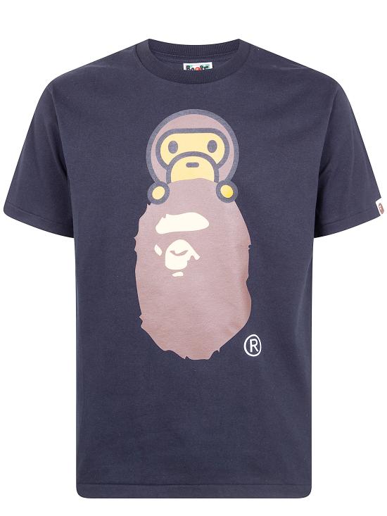 26SS 베이프 반팔 티셔츠 002TEM301002M 102082240 BLACK