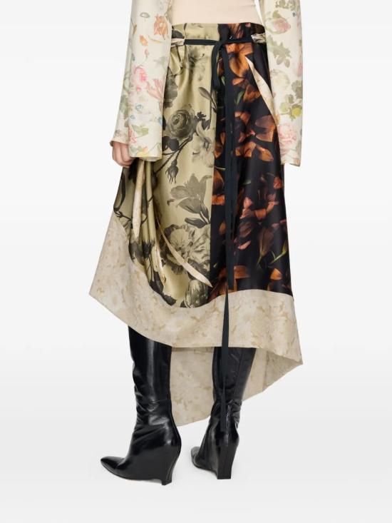 26SS 마르지엘라 미디 스커트 S29ME0042 M35986 002S BROWN - MAISON MARGIELA