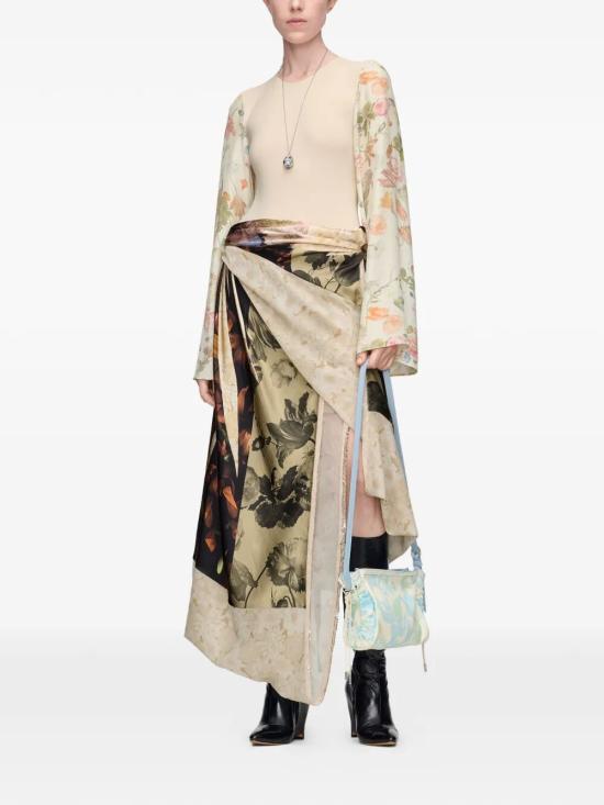 26SS 마르지엘라 미디 스커트 S29ME0042 M35986 002S BROWN - MAISON MARGIELA