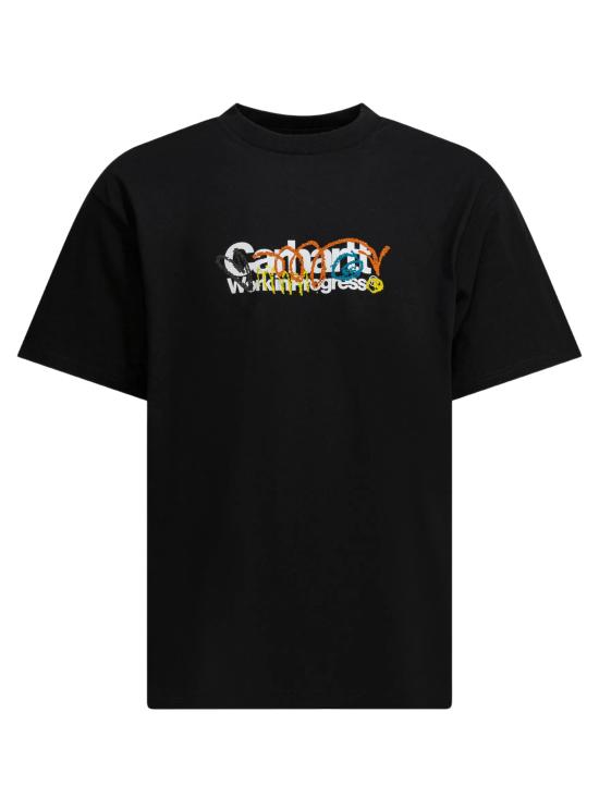 26SS 칼하트 WIP 숏슬리브 프라이머리 티셔츠 I036238 89XXBLACK Black