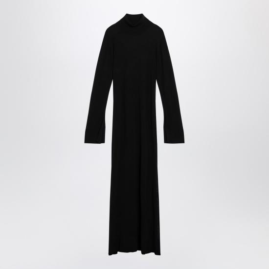 25FW 토템 롱 원피스 253 WRD0236YA0079 Black