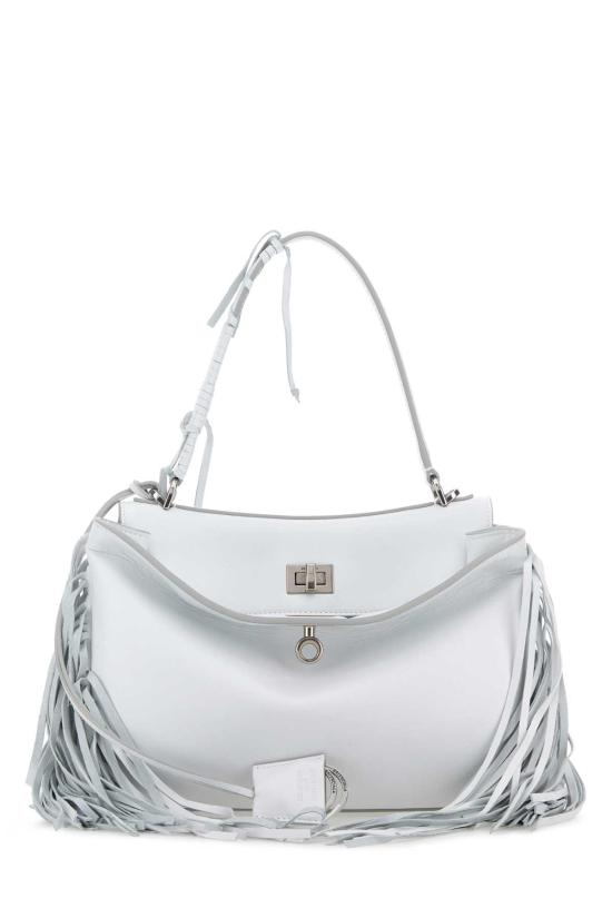 26SS 발렌시아가 숄더백 7897792AB9O 9181 White