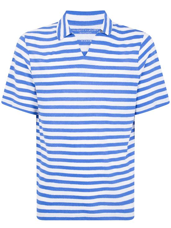 26SS 마제스틱필라쳐 폴로 티셔츠 M611 HP0 119 1111 MARINE