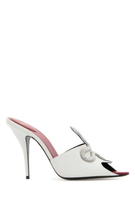 26SS 발렌티노 가라바니 뮬/슬리퍼 8W0S0PD7HIZ HI7 White