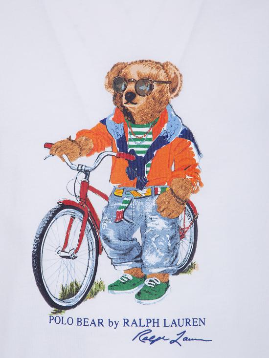 26SS 폴로 랄프로렌 반팔 티셔츠 710 B16 612 002 WHITE SUMMER BEAR - POLO RALPH LAUREN