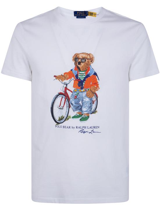 26SS 폴로 랄프로렌 반팔 티셔츠 710 B16 612 002 WHITE SUMMER BEAR