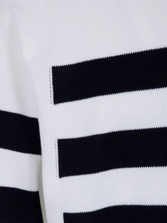 26SS 누어 긴팔 티셔츠 261MYA38101 02 ECRU NAVY - NUUR