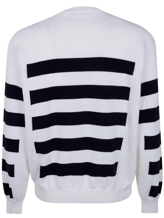 26SS 누어 긴팔 티셔츠 261MYA38101 02 ECRU NAVY - NUUR