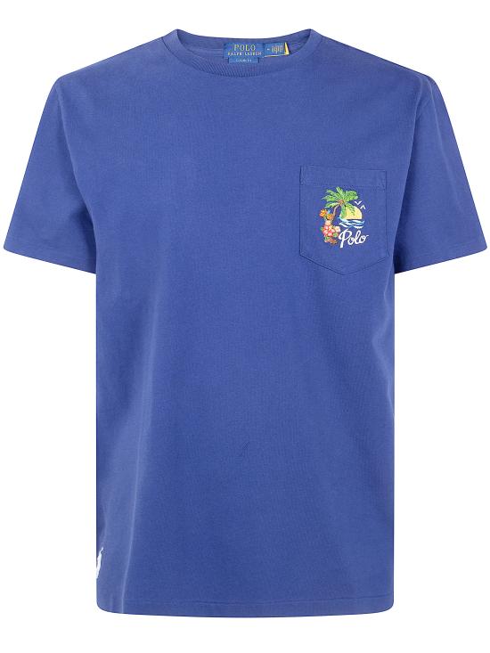 26SS 폴로 랄프로렌 반팔 티셔츠 710 B14 586 001 DARK COBALT - POLO RALPH LAUREN