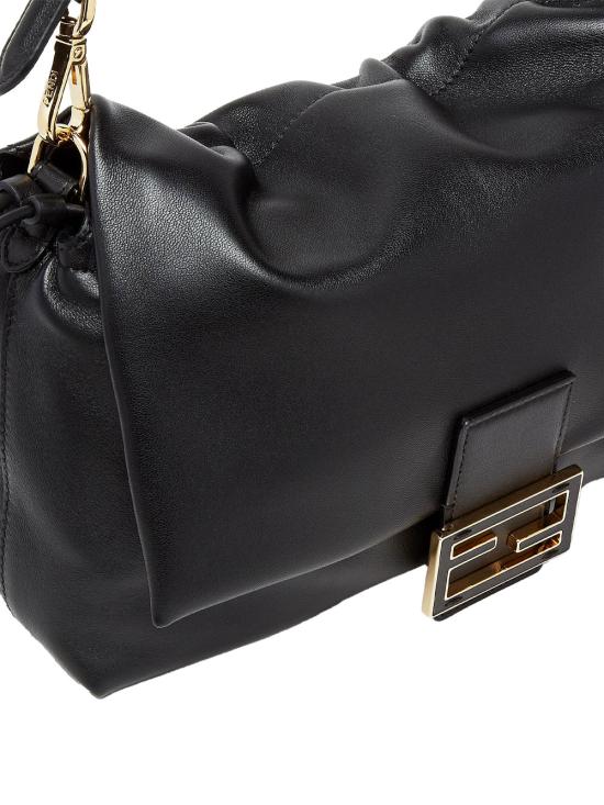 26SS 펜디 맘마백 미디엄 8BR833 AQ0D F0KUR NERO ORO SOFT - FENDI