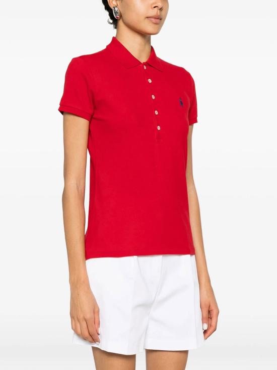 26SS 폴로 랄프로렌 폴로 티셔츠 211B18200 008 RED - POLO RALPH LAUREN