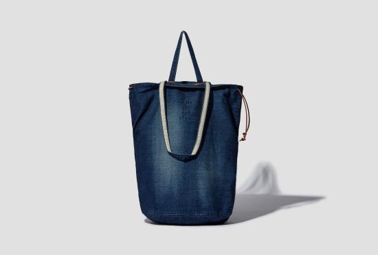 26SS COTTLE 숄더백 디어 데님 토트백 - 사이즈 M (11.3온스) - 다크 인디고 DEARBAG-001 M