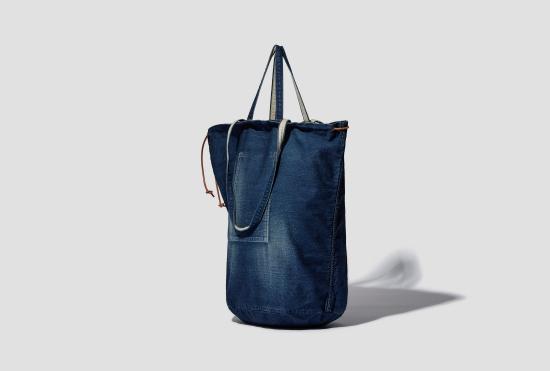 26SS COTTLE 숄더백 디어 데님 토트백 - 사이즈 M (11.3온스) - 다크 인디고 DEARBAG-001 M - OTHER BRANDS