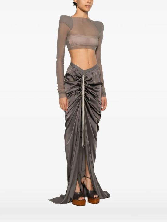 26SS 릭 오웬스 긴팔 티셔츠 RO01F6270 TUS 34 DUST - RICK OWENS