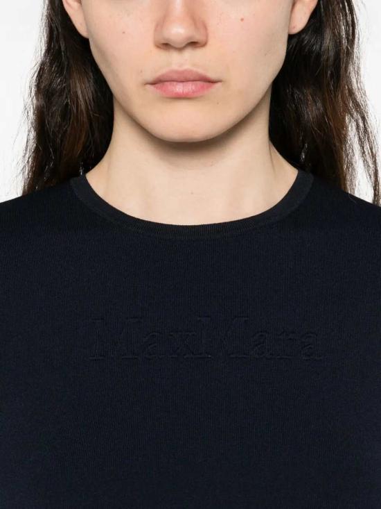 26SS 막스마라 반팔 티셔츠 2611361098 004 BLU MARINO - MAX MARA