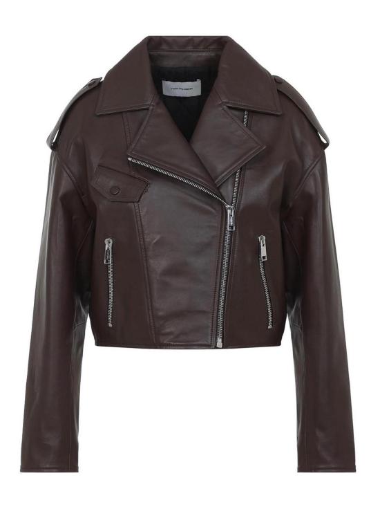 26SS 이브살로몬 바이커 자켓 26E26WYV21050AGANA2296 Brown