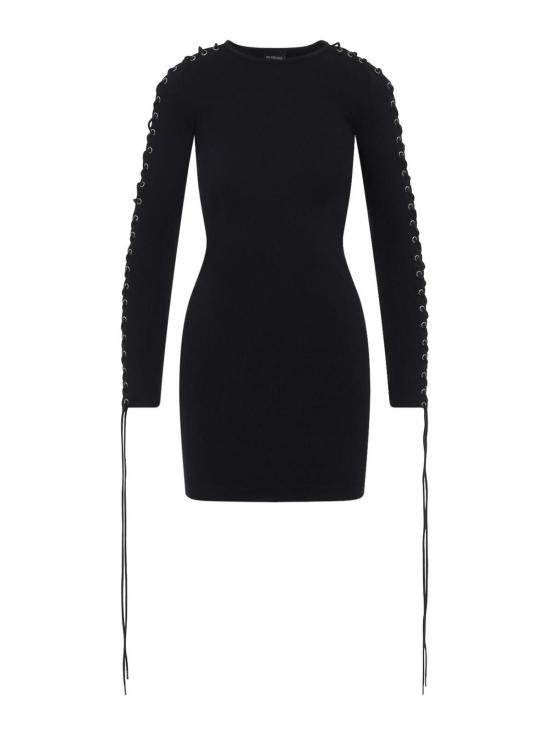 25FW 발렌시아가 숏 원피스 850248TQVE11000 Black