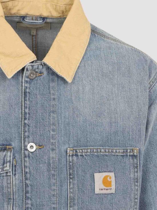 26SS 칼하트 데님 자켓 I0365922XNUR03 Brown - CARHARTT