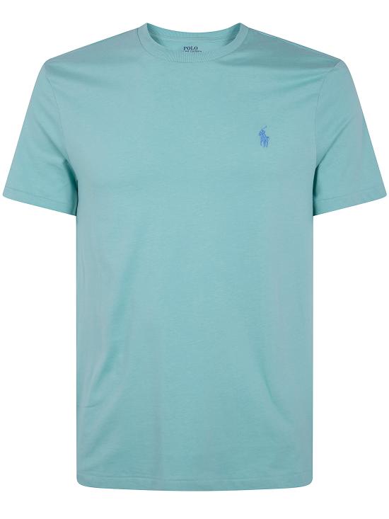 26SS 폴로 랄프로렌 포니로고 자수 반팔 티셔츠 710 671 438 507 CELADON - POLO RALPH LAUREN