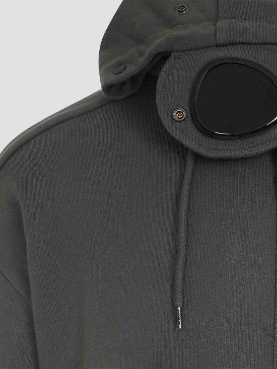 26SS 씨피 컴퍼니 후드 티셔츠 20CMSS715A005086W921 Silver - C.P. COMPANY