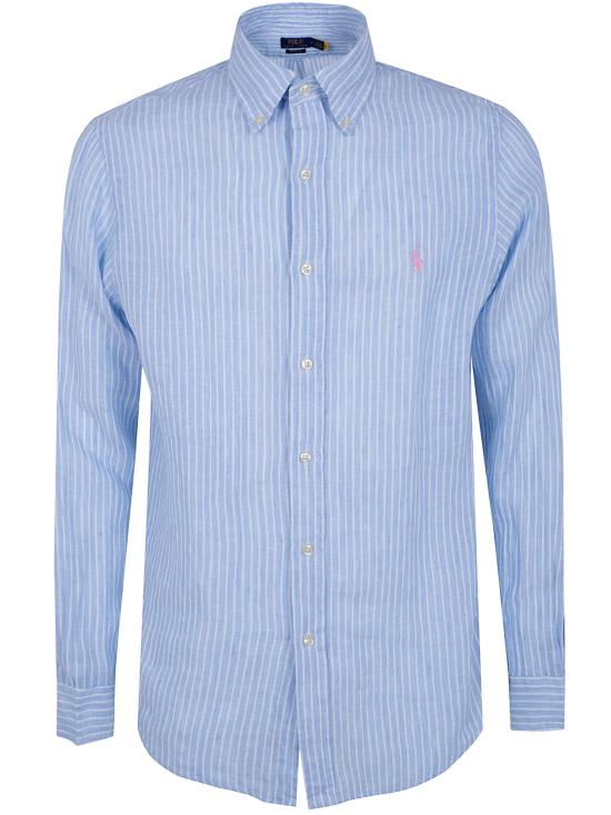 26SS 폴로 랄프로렌 긴팔 셔츠 710 B15 594 005 BLUE WHITE - POLO RALPH LAUREN