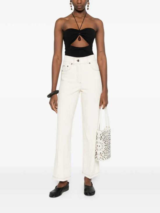 26SS 막스마라 스트레이트 팬츠 2611781088 001 IVORY - MAX MARA