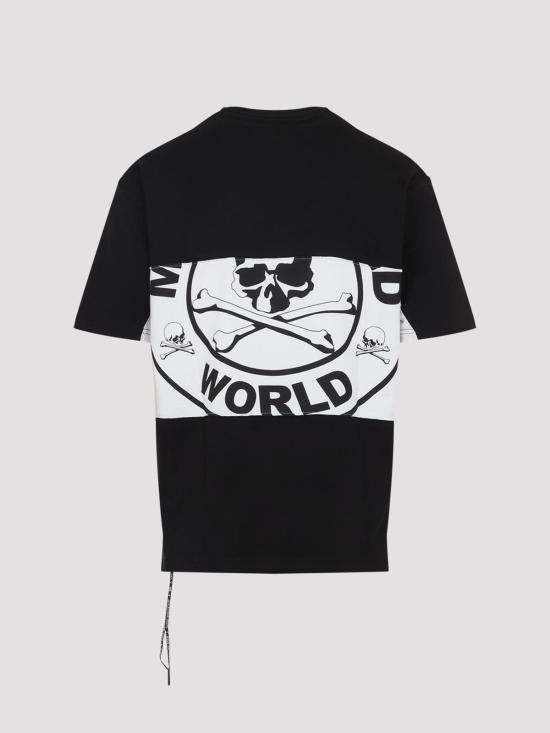 26SS 마스터마인드 반팔 티셔츠 MW26SE1TS026019BLACK White - MASTERMIND