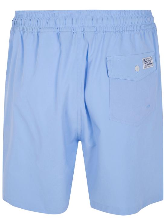 26SS 폴로 랄프로렌 포니 자수 스윔 쇼츠 710 957 782 503 AUSTIN BLUE - POLO RALPH LAUREN