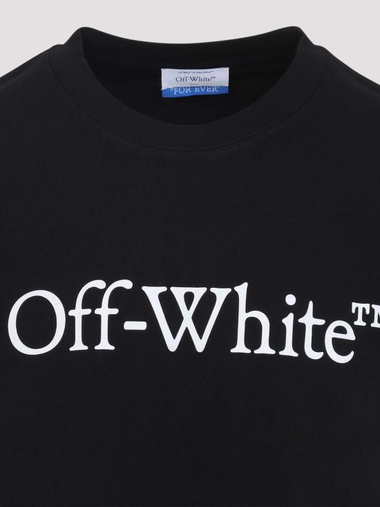 25FW 오프화이트 반팔 티셔츠 OMAA120C99JER0081000 White - OFF WHITE