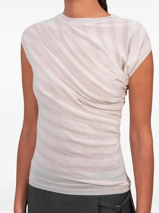 26SS 팔로마울 민소매 티셔츠 WJ0508 010 OFF WHITE - PALOMA WOOL