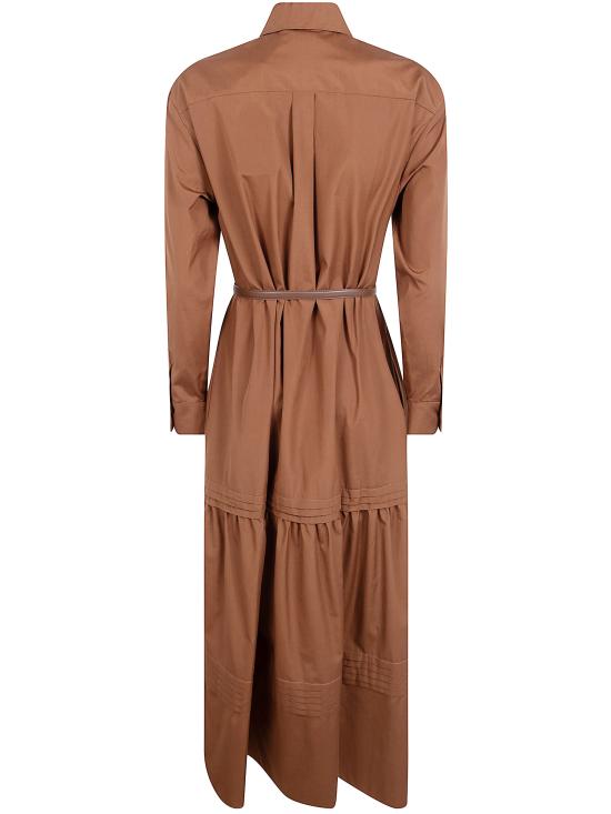 26SS 막스마라 스튜디오 롱 원피스 2616221042600 070 CLAY - MAX MARA STUDIO