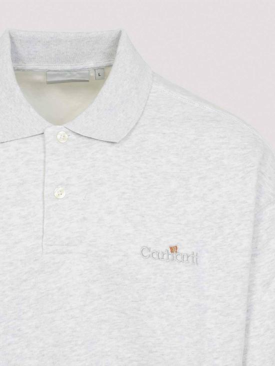 26SS 칼하트 폴로 티셔츠 I036349482XX03 Grey - CARHARTT