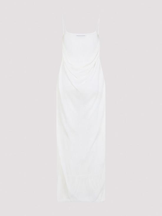 26SS 자크뮈스 롱 원피스 DRW00813AK00317110 Cream - JACQUEMUS