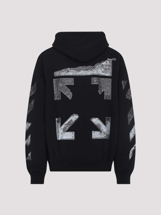 26SS 오프화이트 후드 티셔츠 44MBB085S26F001001 White - OFF WHITE