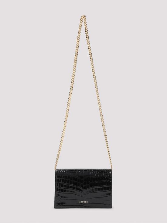 26SS 알렉산더 맥퀸 크로스백 8552911HB0G1001 Black - ALEXANDER MCQUEEN