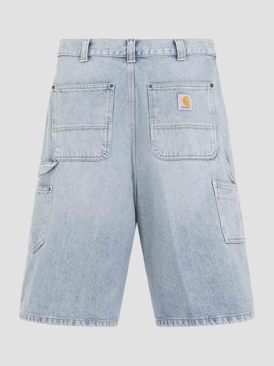 26SS 칼하트 데님 숏팬츠 I03659001WU03 Blue - CARHARTT