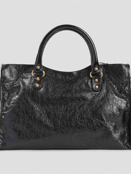 26SS 발렌시아가 르 시티 미디움 백 823058210F61000 Black - BALENCIAGA