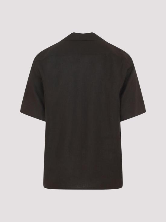 26SS 에르메네질도제냐 반팔 셔츠 UHX30A3SCP5M09 Dark Brown - ERMENEGILDO ZEGNA