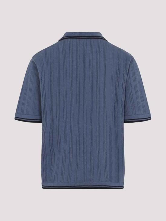 26SS 칼하트 숏슬리브 램지 폴로 티셔츠 I0361683QHXX03 Blue - CARHARTT