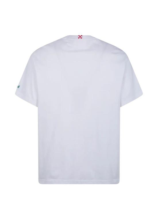 26SS 세인트바쓰 반팔 티셔츠 POT0001 04440L 01N WHITE EMBROIDERED - MC2 SAINT BARTH
