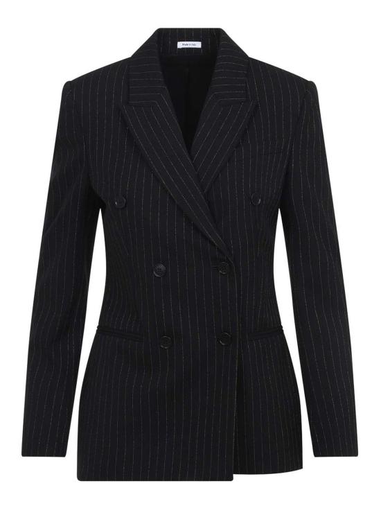 26SS 알렉산더 맥퀸 수트 자켓 857603QJAFX1389 Black