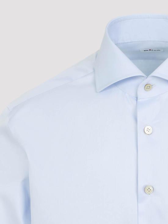 26SS 키톤 긴팔 셔츠 UCCH0960802000CELESTE Blue - KITON