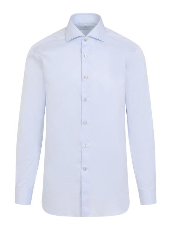26SS 키톤 긴팔 셔츠 UCCH0960802000CELESTE Blue