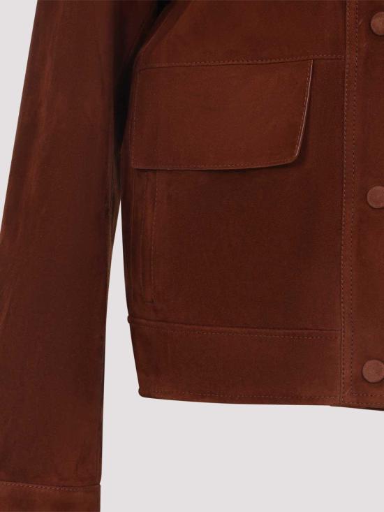 26SS 이브살로몬 무스탕 26E26EYV21955APAVA6089 Brown - YVES SALOMON