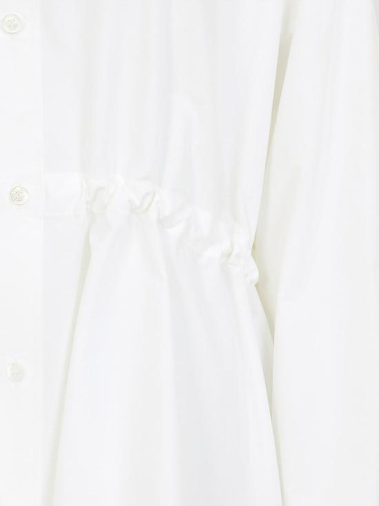 26SS 발렌시아가 미디 원피스 852450TRM289000 White - BALENCIAGA