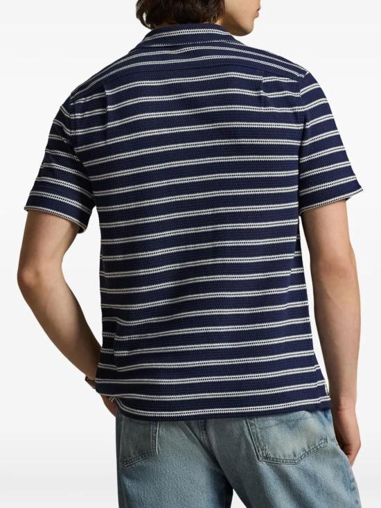 26SS 폴로 랄프로렌 반팔 셔츠 710 A13 005 002 NEWPORT NAVY PALE CREAM - POLO RALPH LAUREN