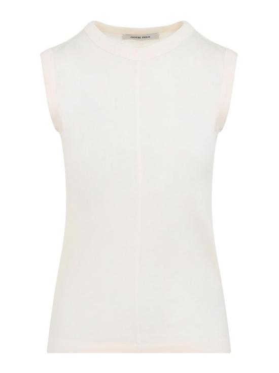 26SS 피비 파일로 민소매 티셔츠 CT122CO3128104IV White