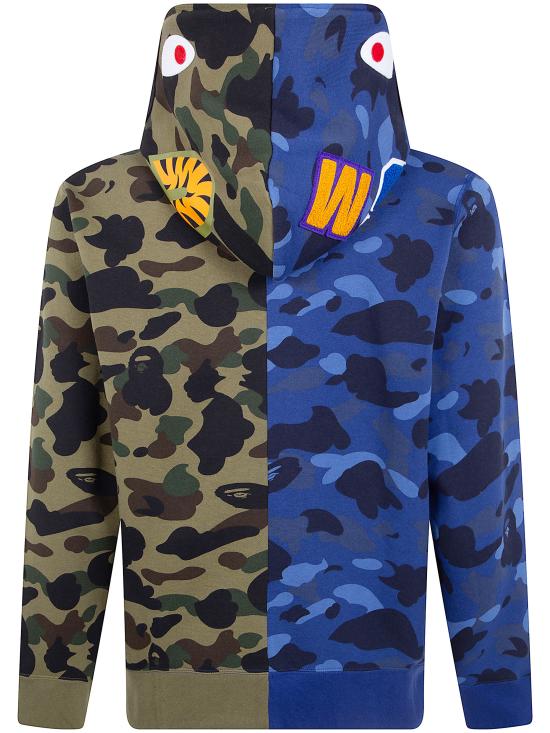 26SS 베이프 후드 티셔츠 001ZPM301005M 102082426 NAVY - BAPE