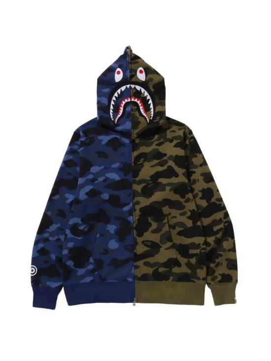 26SS 베이프 후드 티셔츠 001ZPM301005M 102082426 NAVY - BAPE